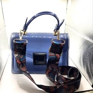NAVY Clear Purse